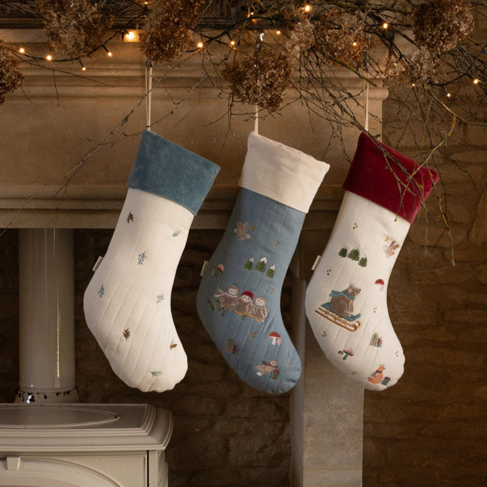 Avery Row Christmas Stocking - Bear Cub - Image 7