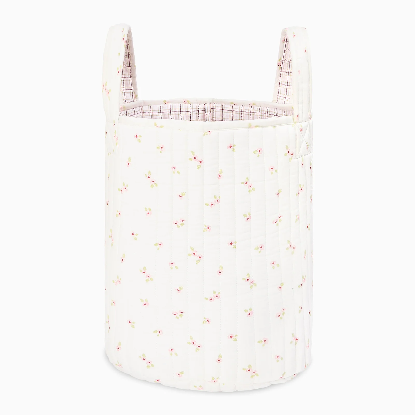 Avery Row Large Quilted Storage Basket - Anemone - Image 2