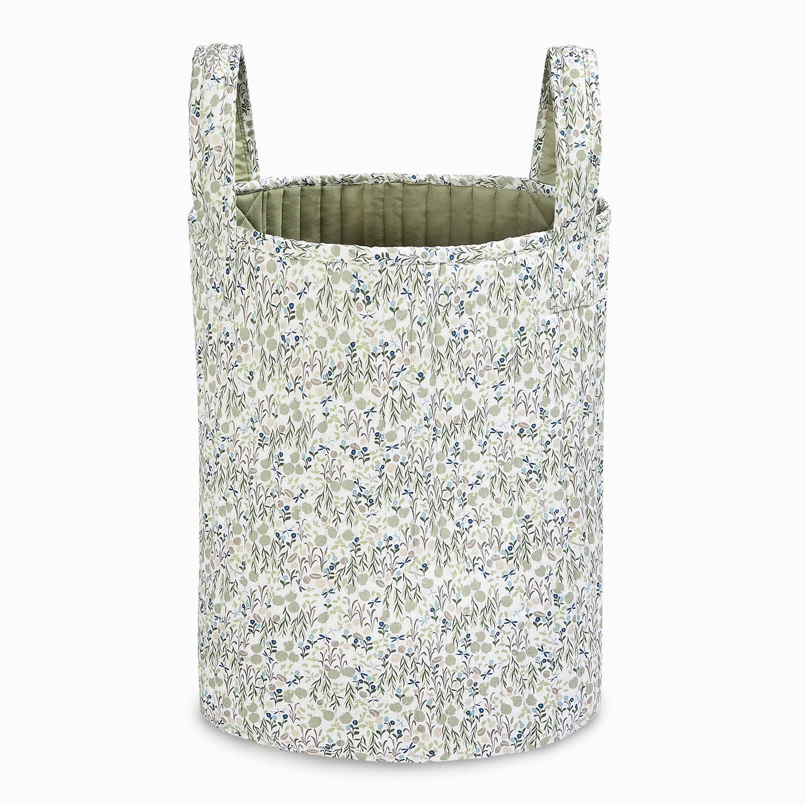 Avery Row Large Quilted Storage Basket - Riverbank - Image 2