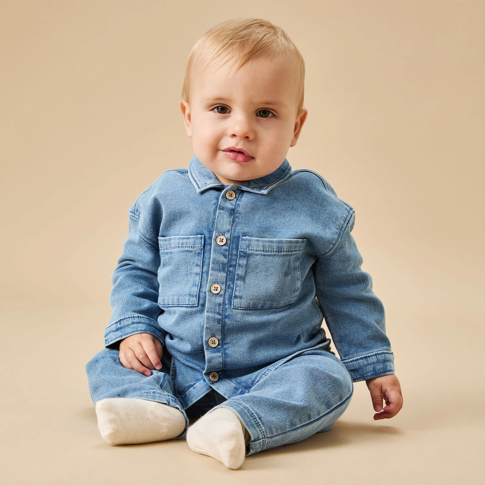 Soft Denim Shacket