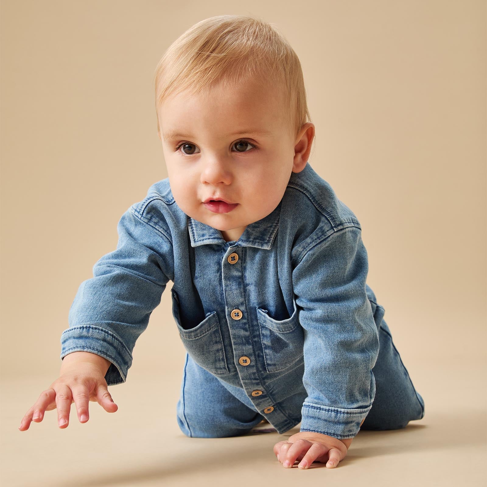 Soft Denim Shacket - Image 2