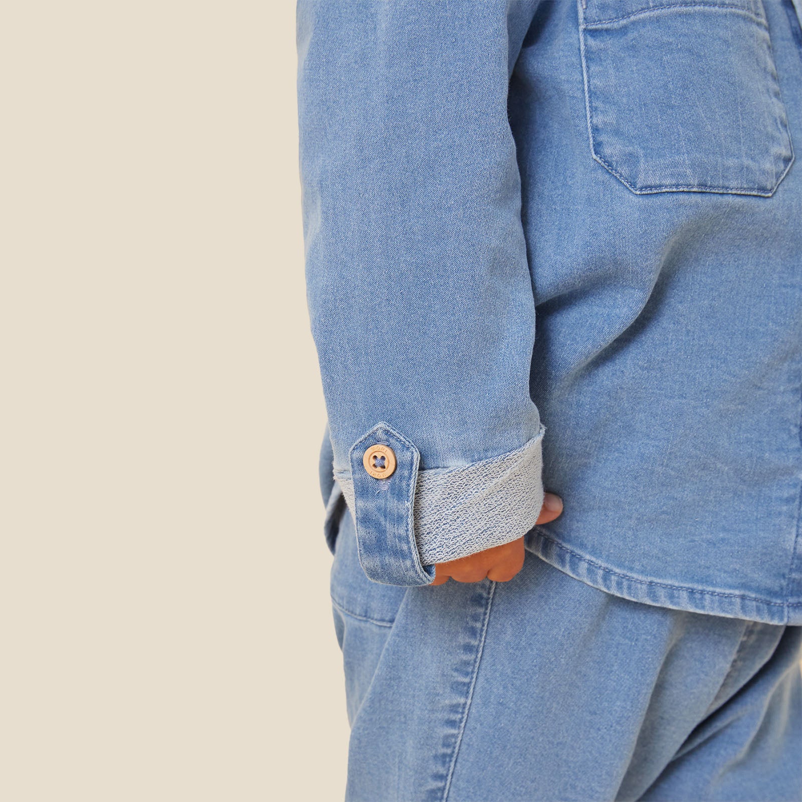 Baby Denim Shirt - Image 3
