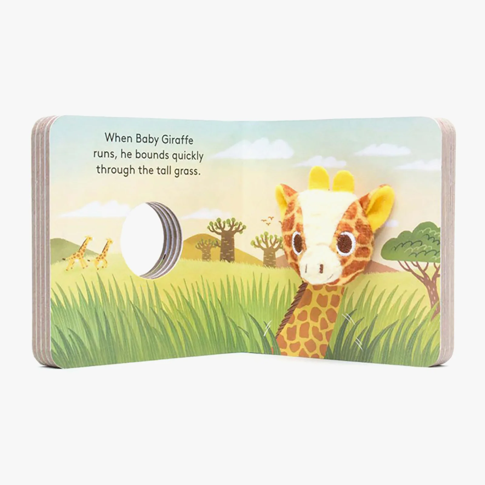 Baby Giraffe: Finger Puppet Book - Image 2