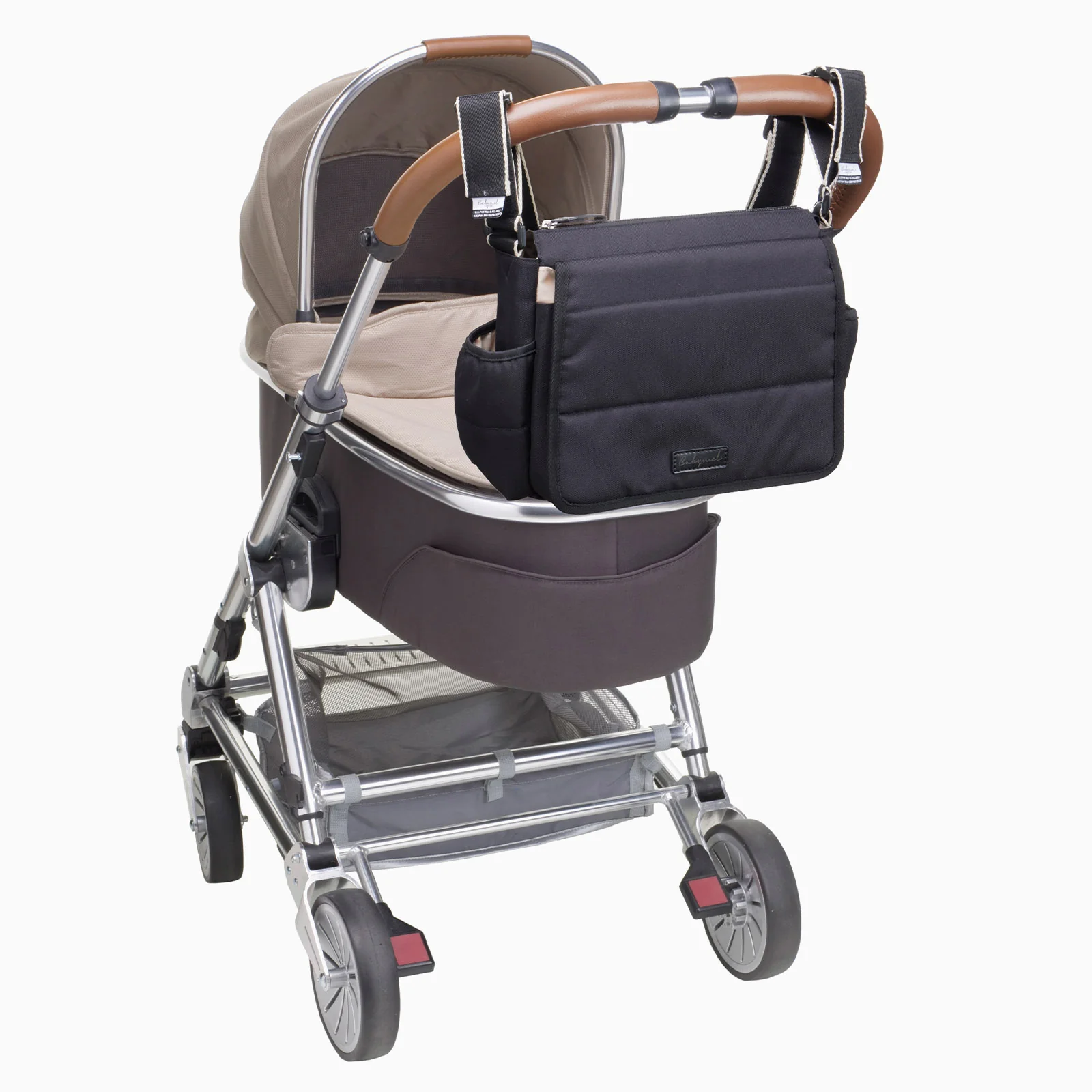 Babymel Stroller Bag Eco - Black - Image 2