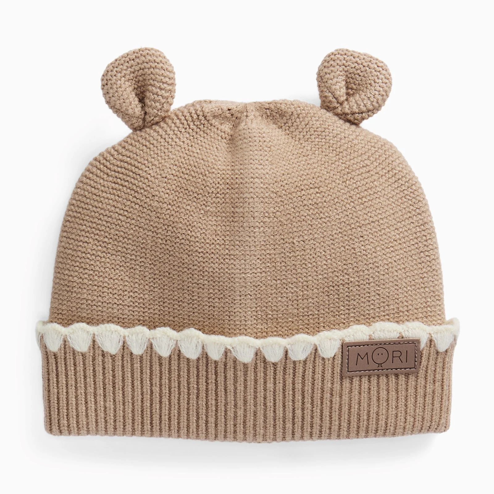 Bear Hat with Embroidery Stitch