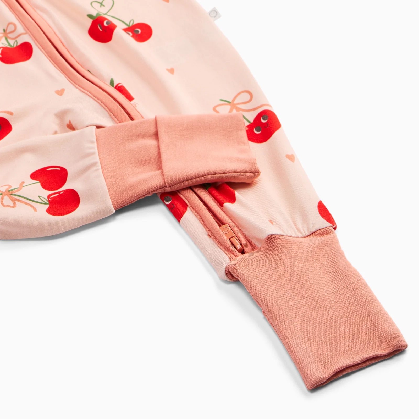 Berry Cherry Clever Zip Sleepsuit - Image 6
