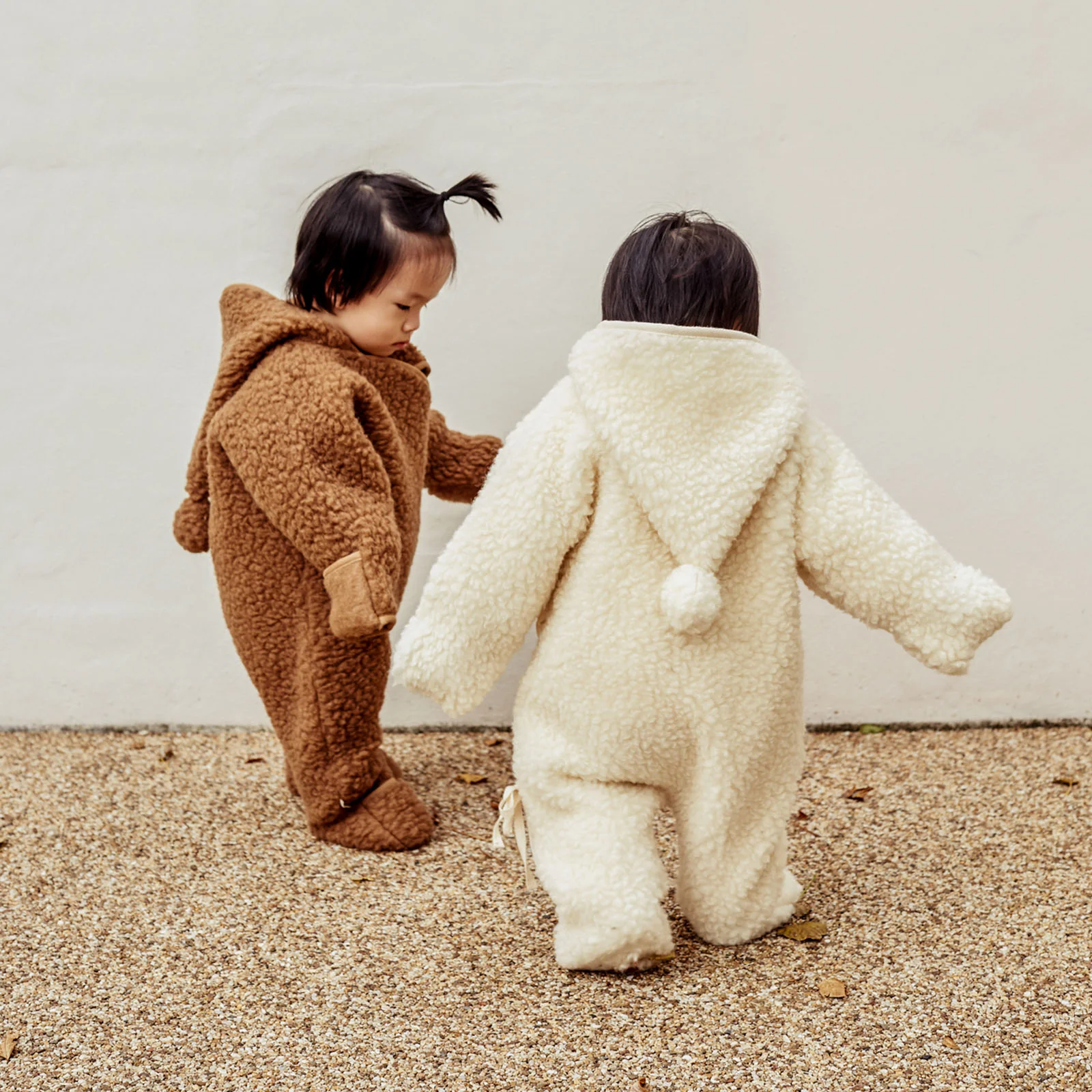 BINIBAMBA Merino Wool Snugglesuit - Milk - Image 2