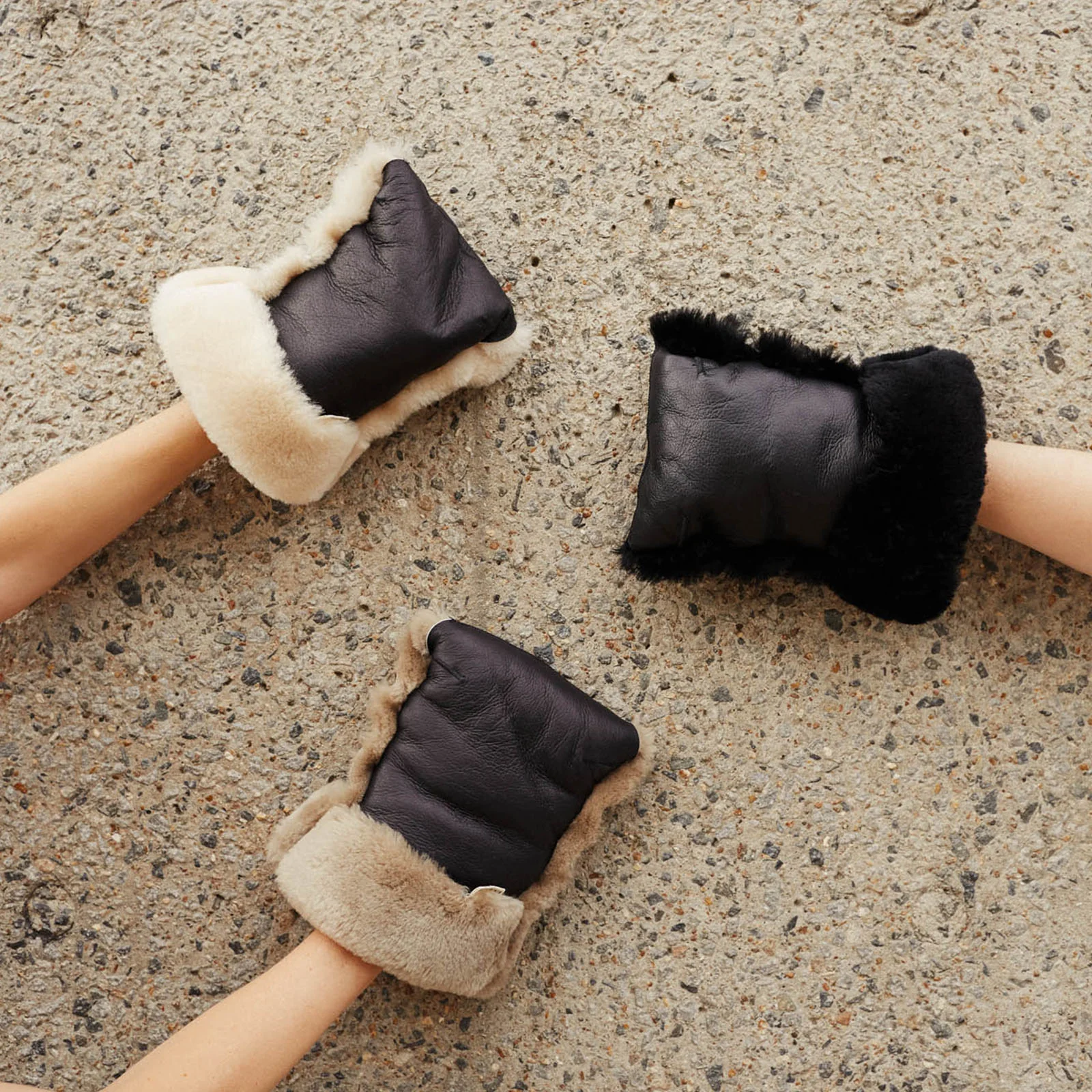 BINIBAMBA Sheepskin Buggy Mittens - Image 4