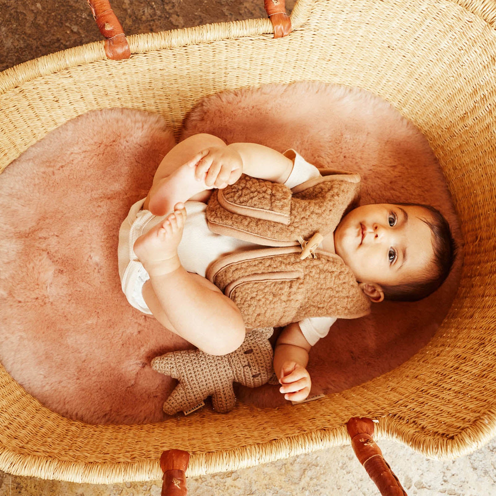 BINIBAMBA Sheepskin Snuggler Buggy Liner - Image 13