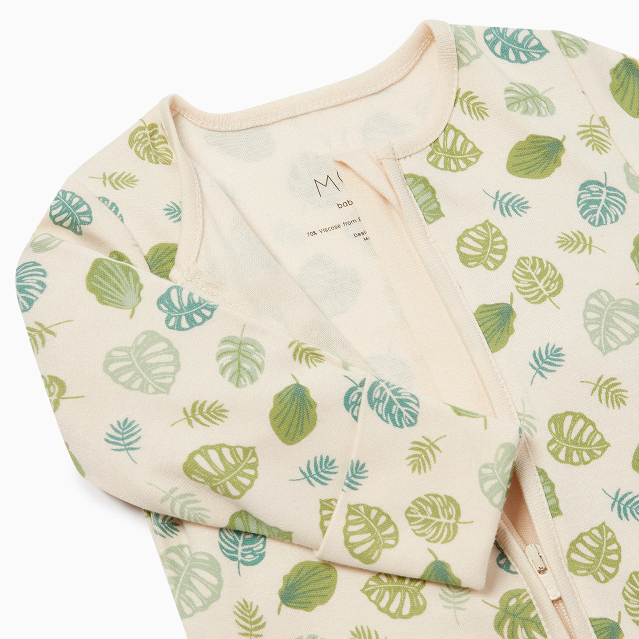 Botanical Clever Zip Sleepsuit - Image 5