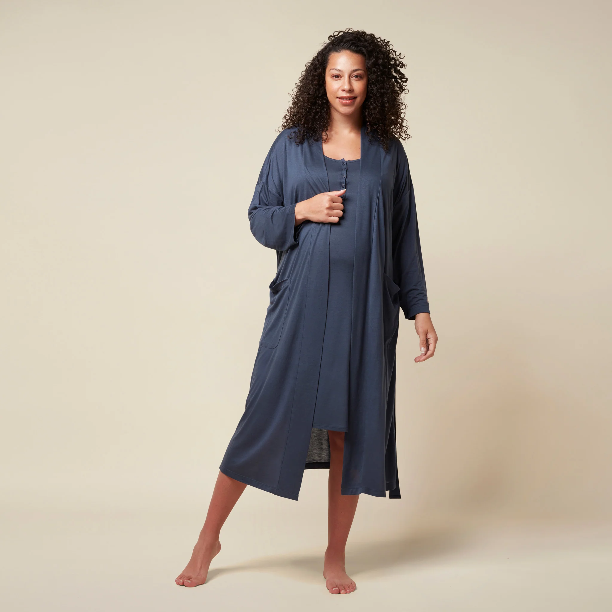 Maternity & Nursing Nightdress - Image 8