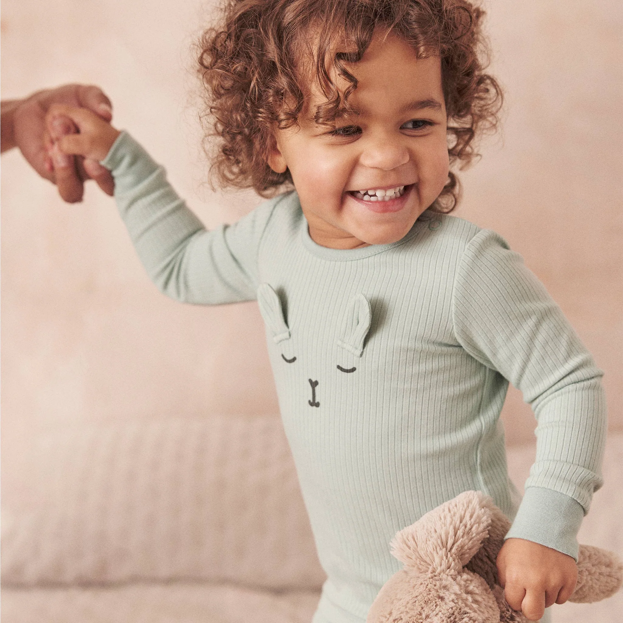 Bunny Ribbed Pyjamas - Image 6