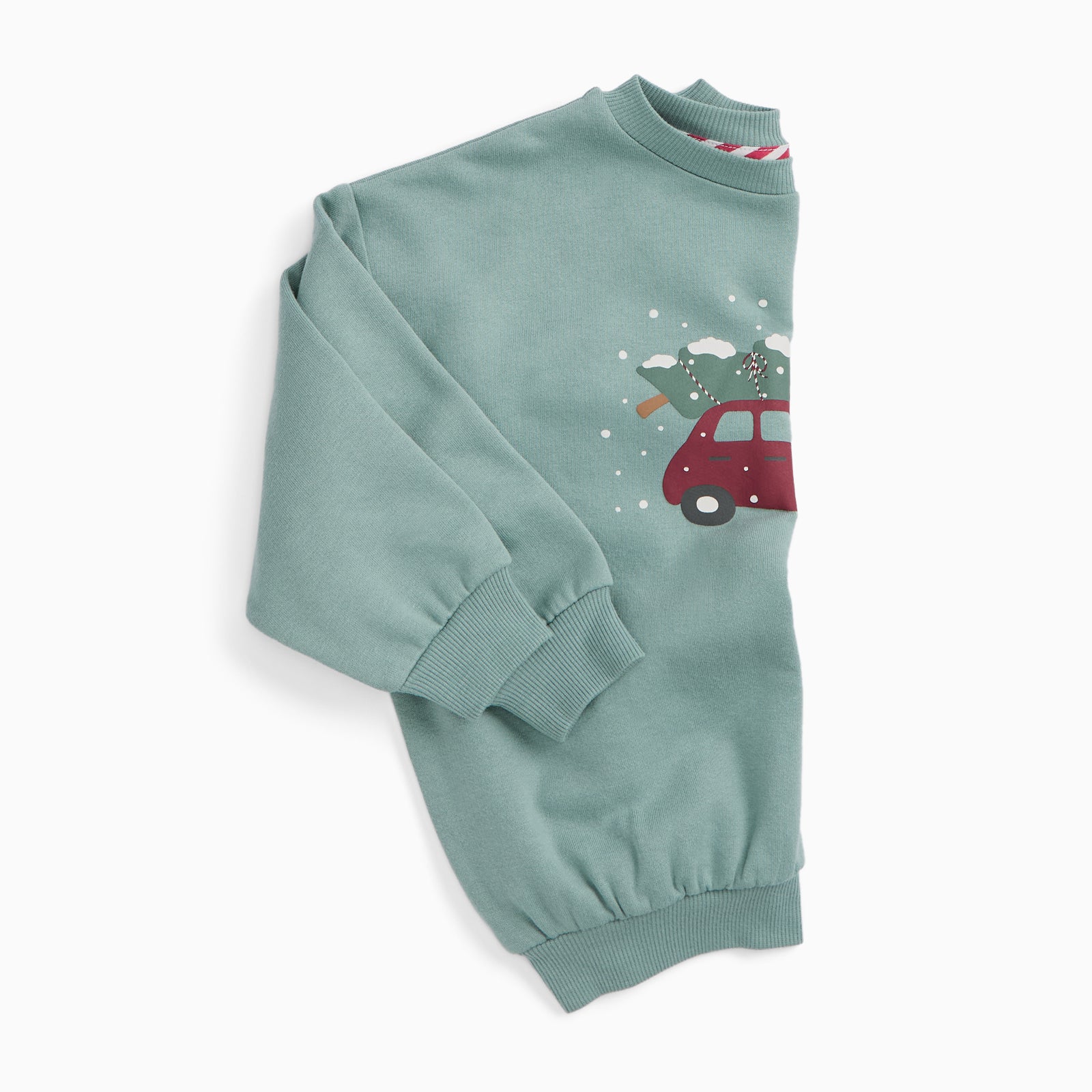 Christmas Car Oversized Sweatshirt - Image 2
