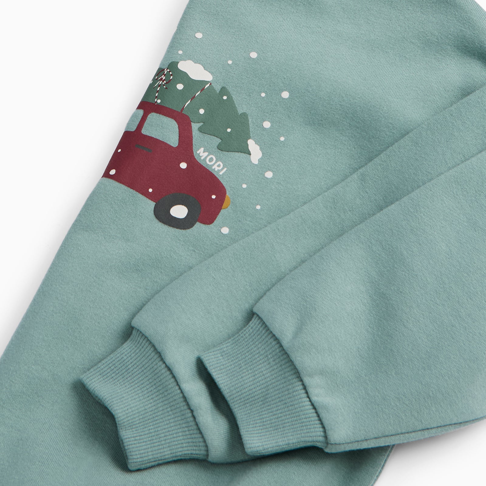 Christmas Car Oversized Sweatshirt - Image 3