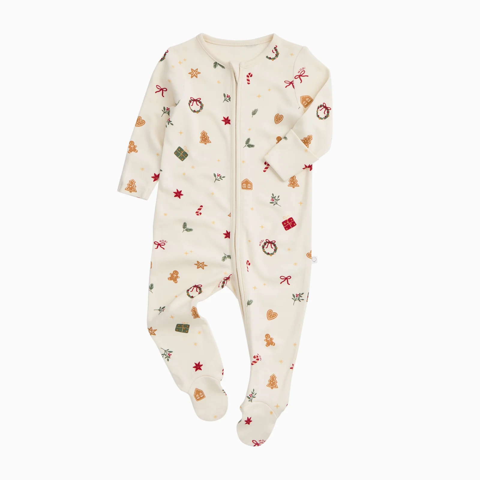 Christmas Clever Zip Sleepsuit - Image 3