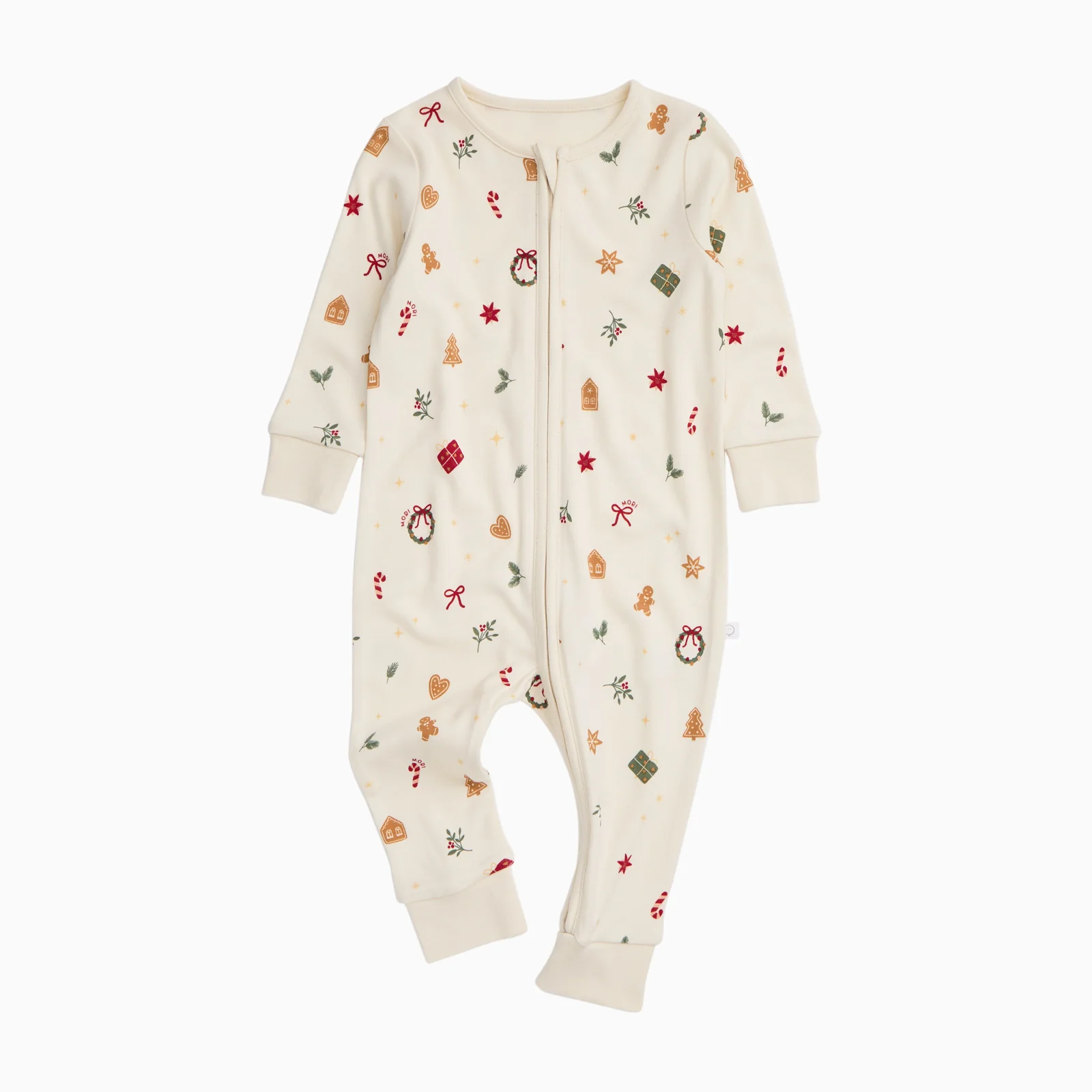 Christmas Clever Zip Sleepsuit - Image 5