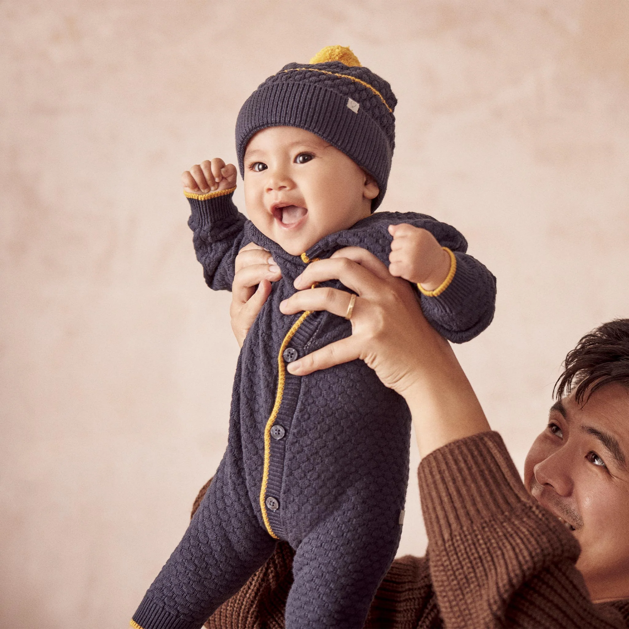 Chunky Knit Beanie Hat - Image 2