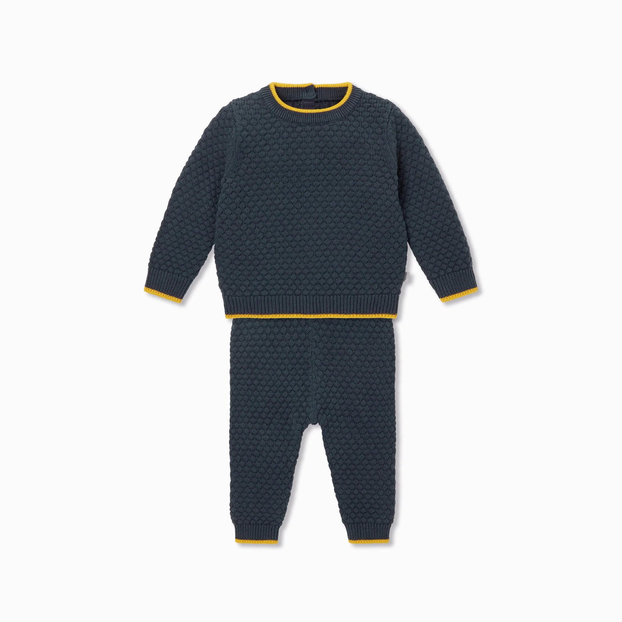 Chunky Knit Jumper & Joggers Outfit - Image 2