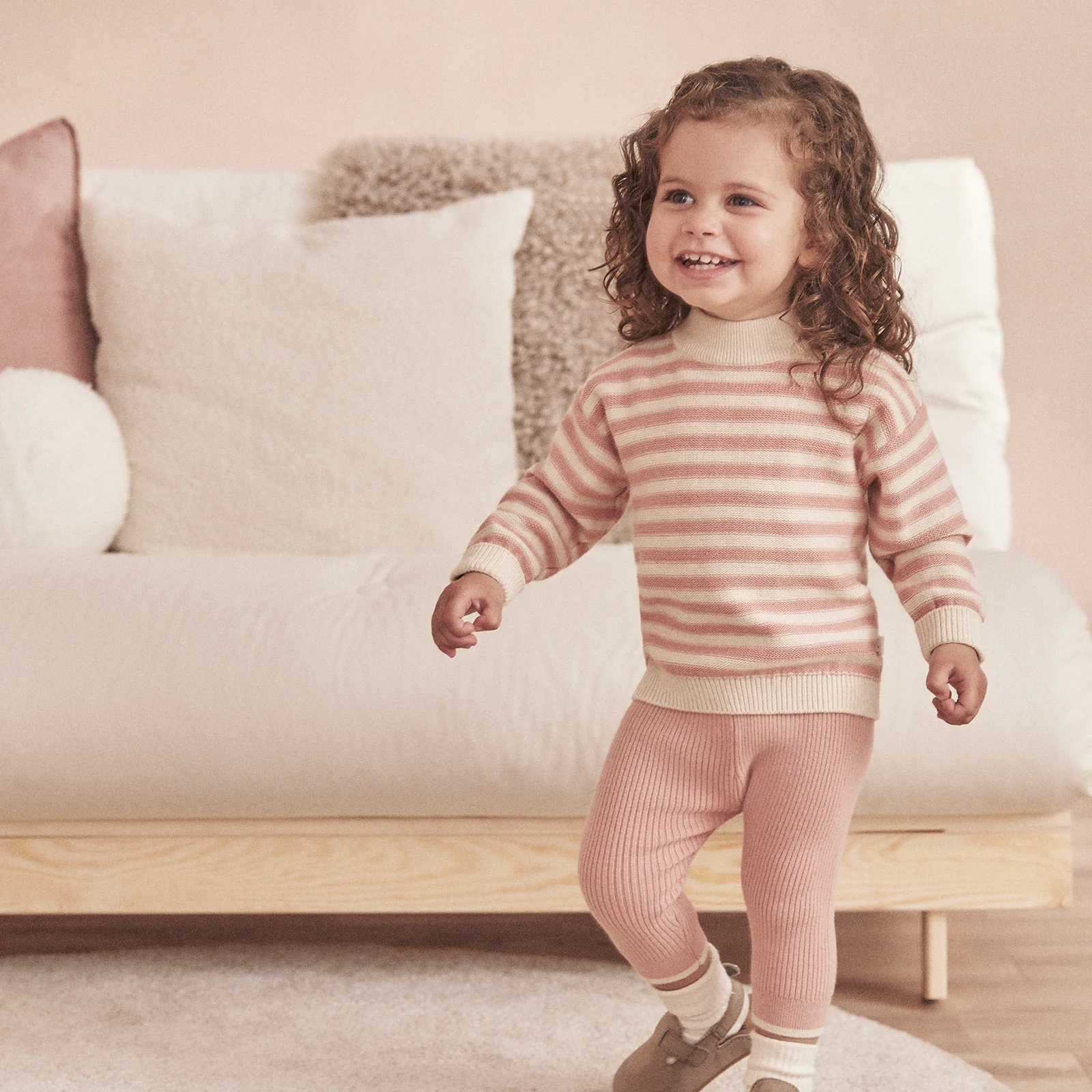 Chunky Knit Striped Jumper - Image 8