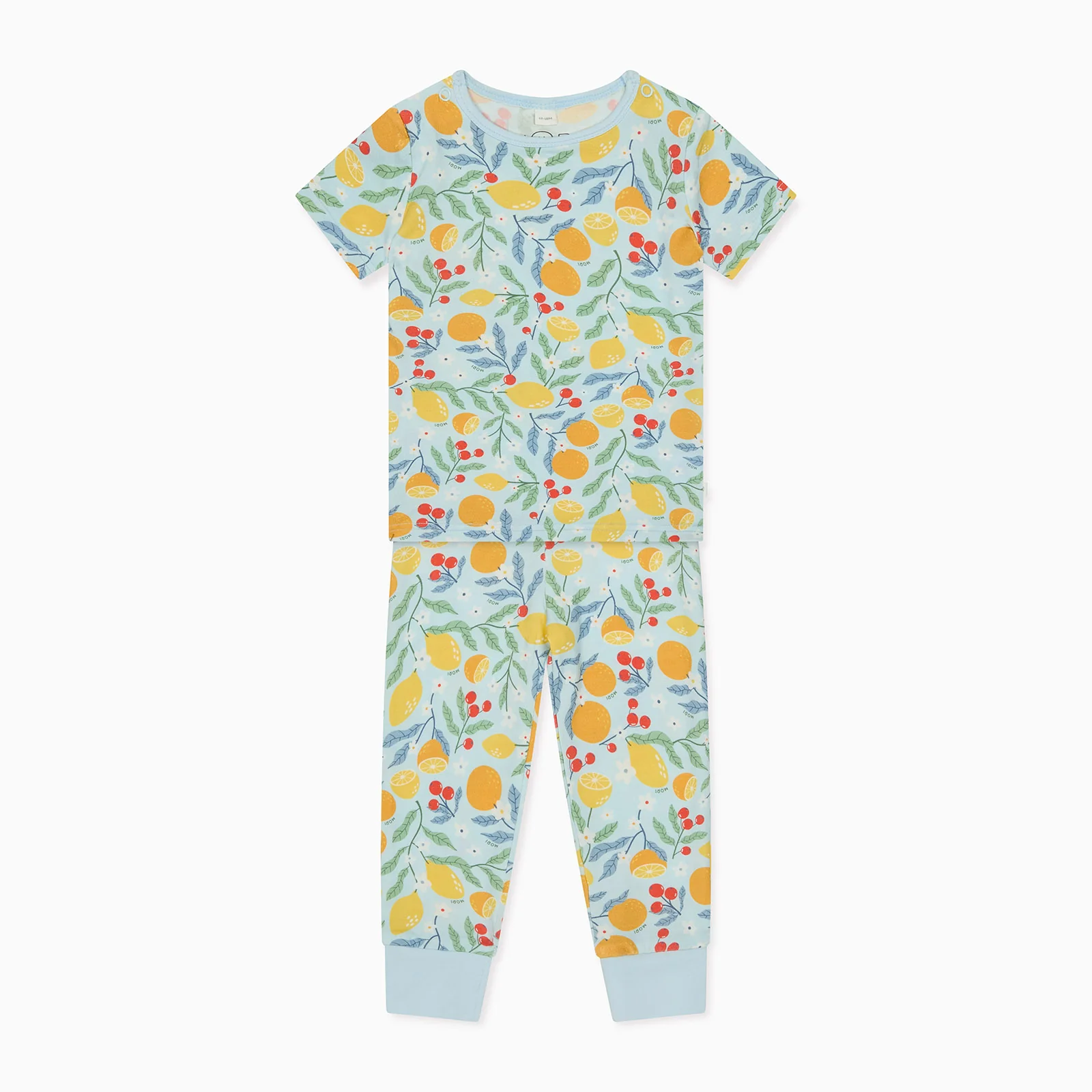 Citrus Summer Short Sleeve Pyjamas - Image 3