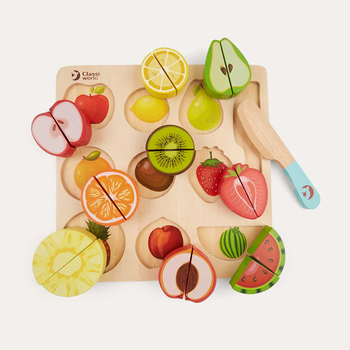 Classic World Cutting Fruit Puzzle - Image 4