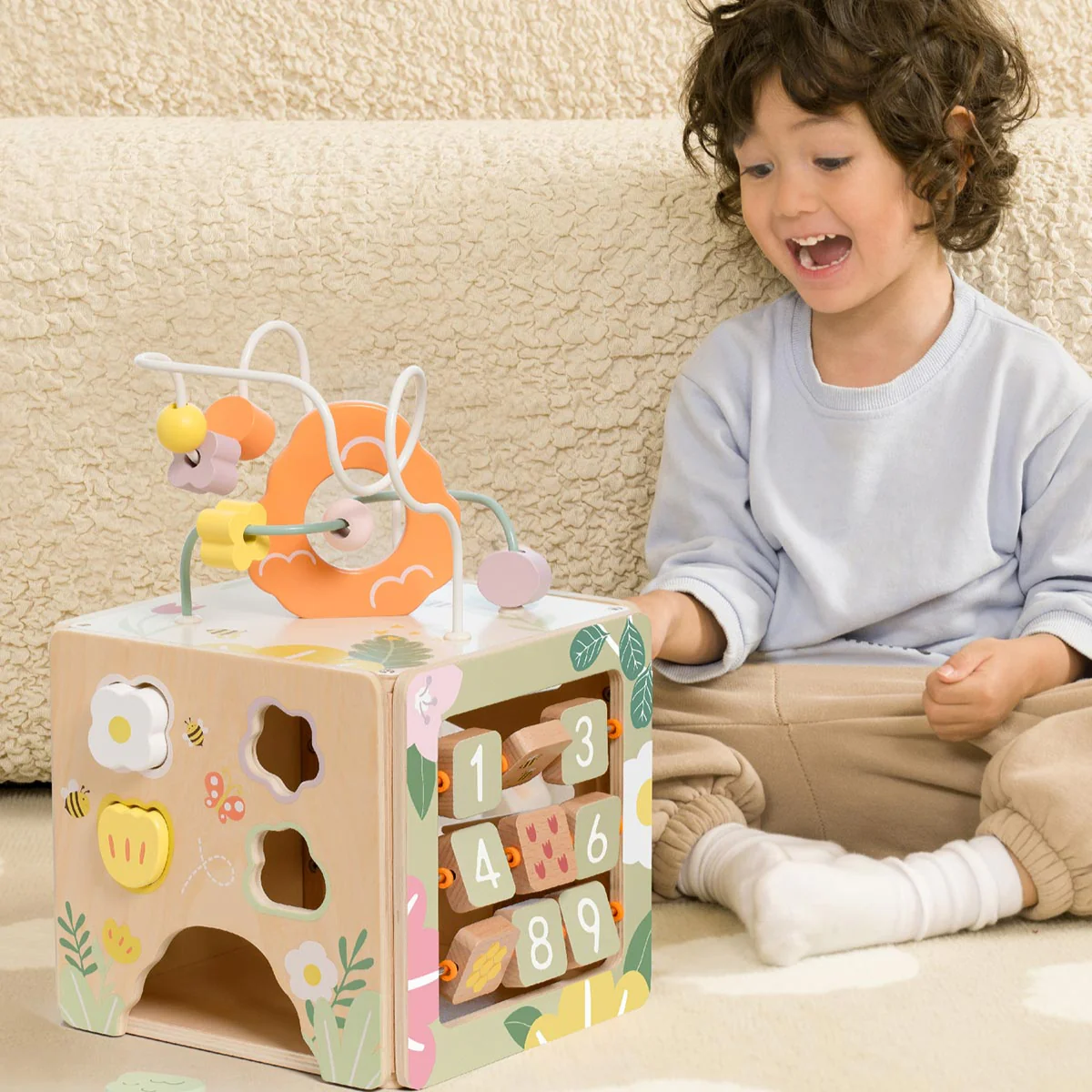 Classic World Honeybee Activity Cube - Image 2
