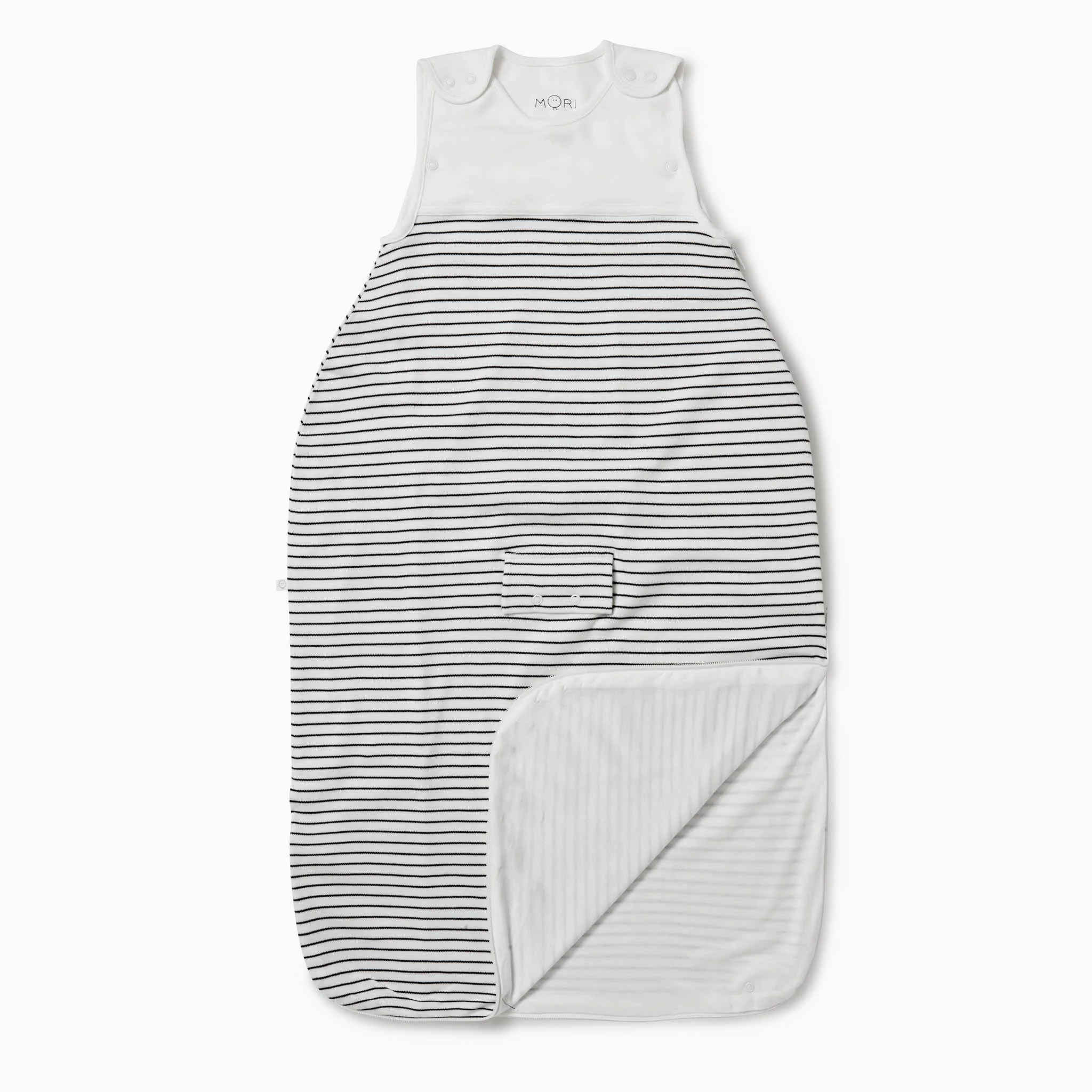 Clever Year Round Sleeping Bag 1.5 TOG - Grey Stripe - Image 3