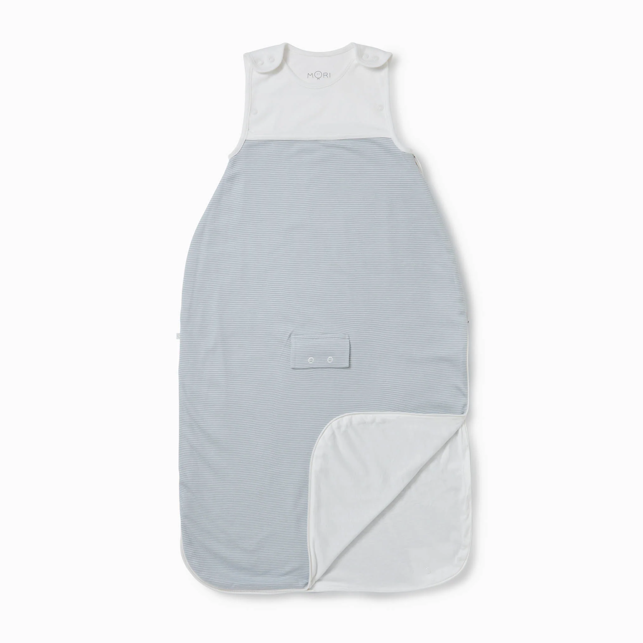 Clever Summer Sleeping Bag 0.5 TOG - Blue Stripe - Image 4