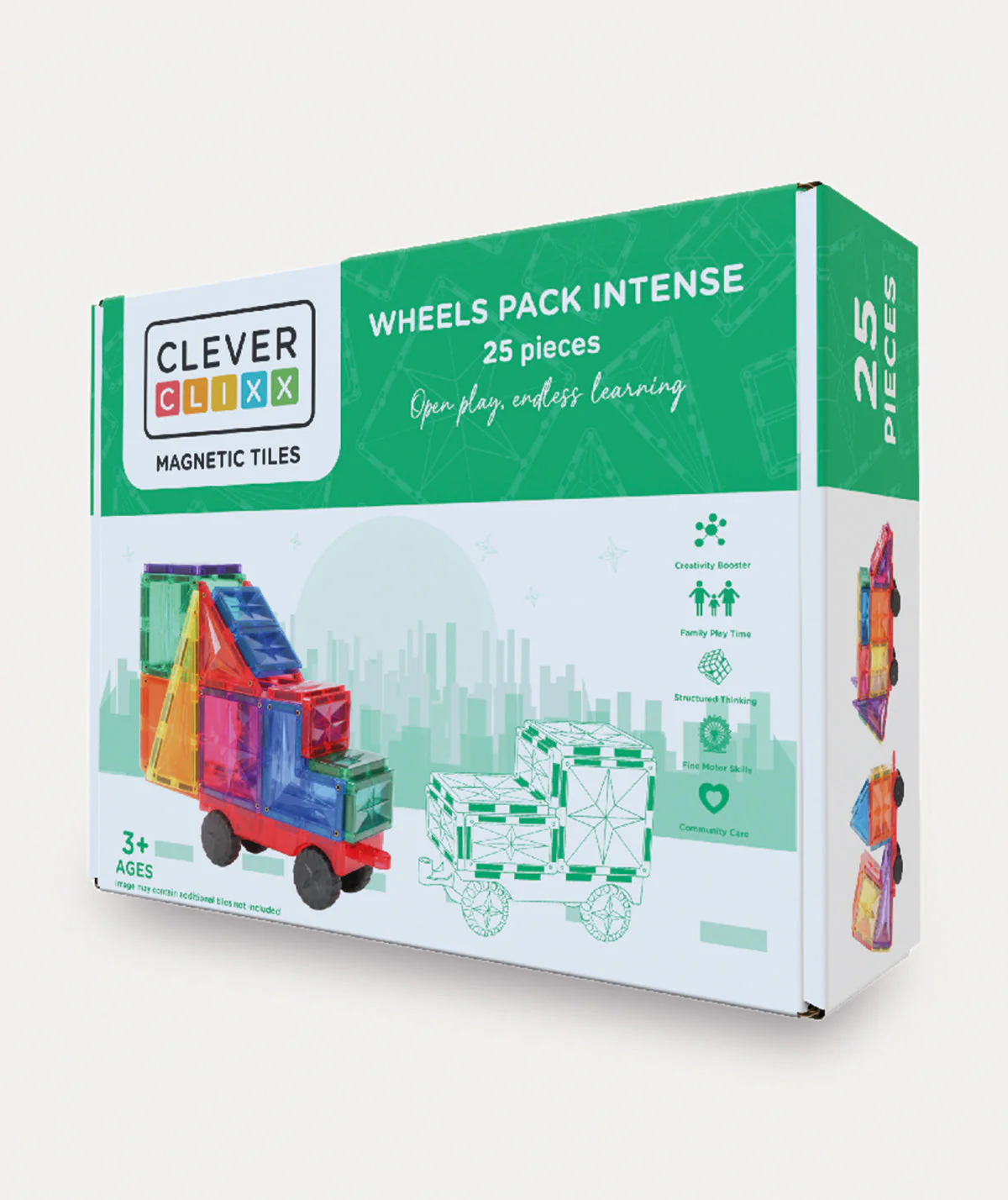 Cleverclixx Wheels Pack Intense 25 Pieces - Image 2