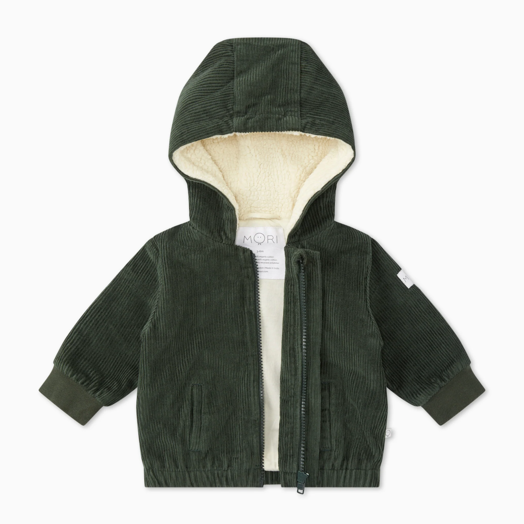 Corduroy Hooded Jacket - Image 2