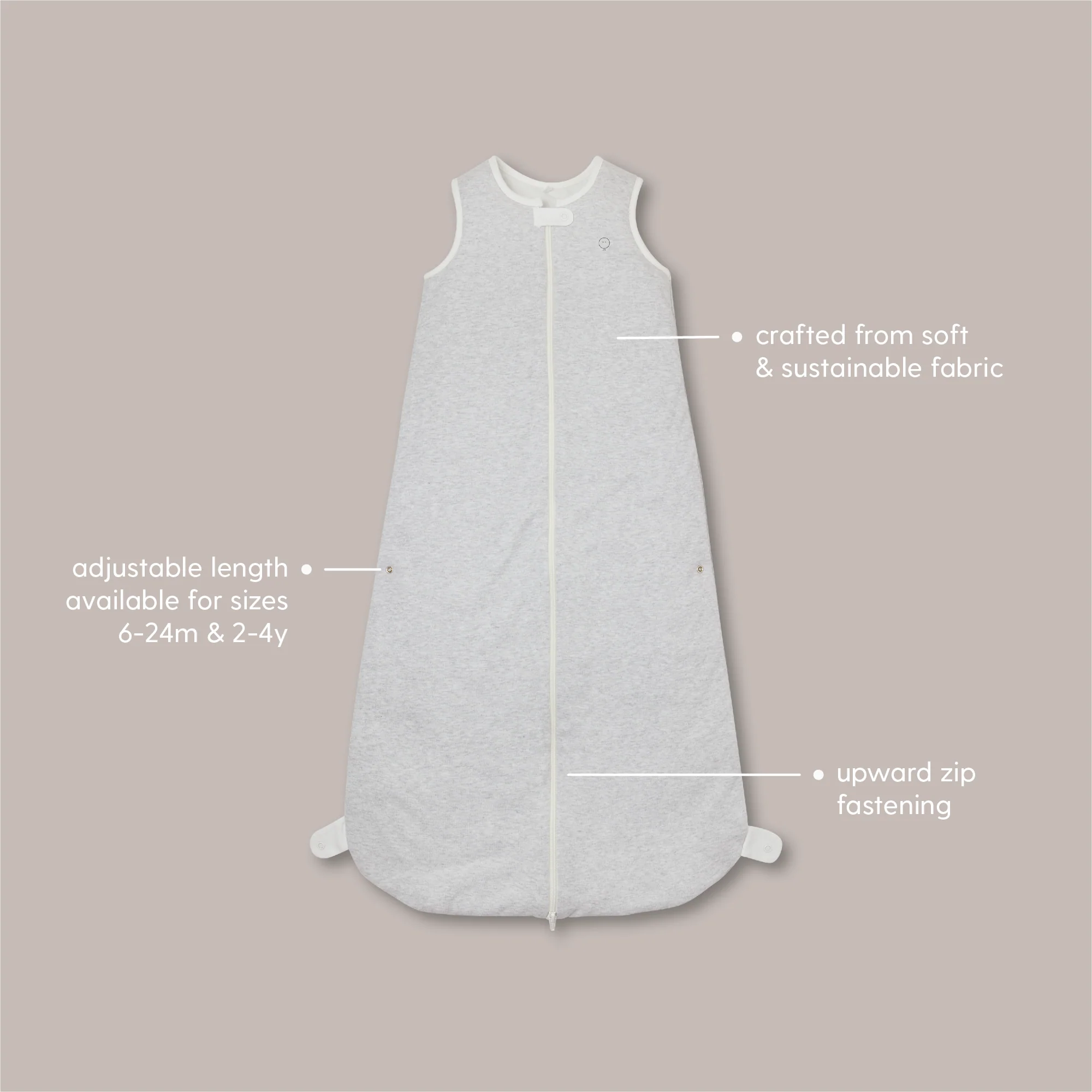 Dino Front Opening Sleeping Bag 1.5 TOG - Image 3