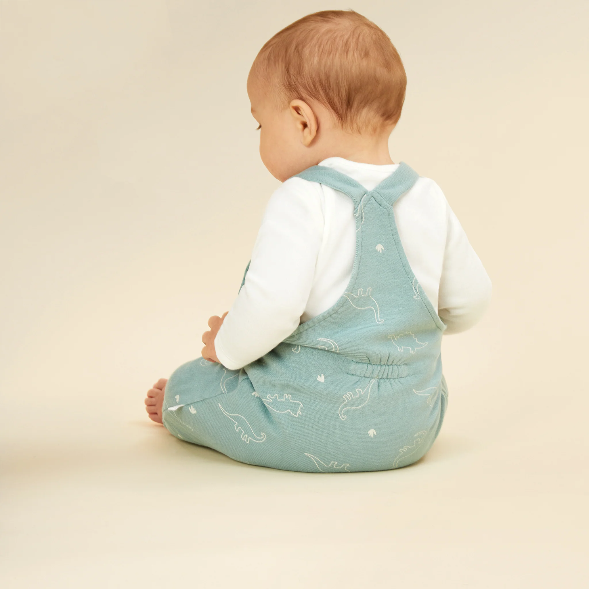 Dino Print Dungarees - Image 4