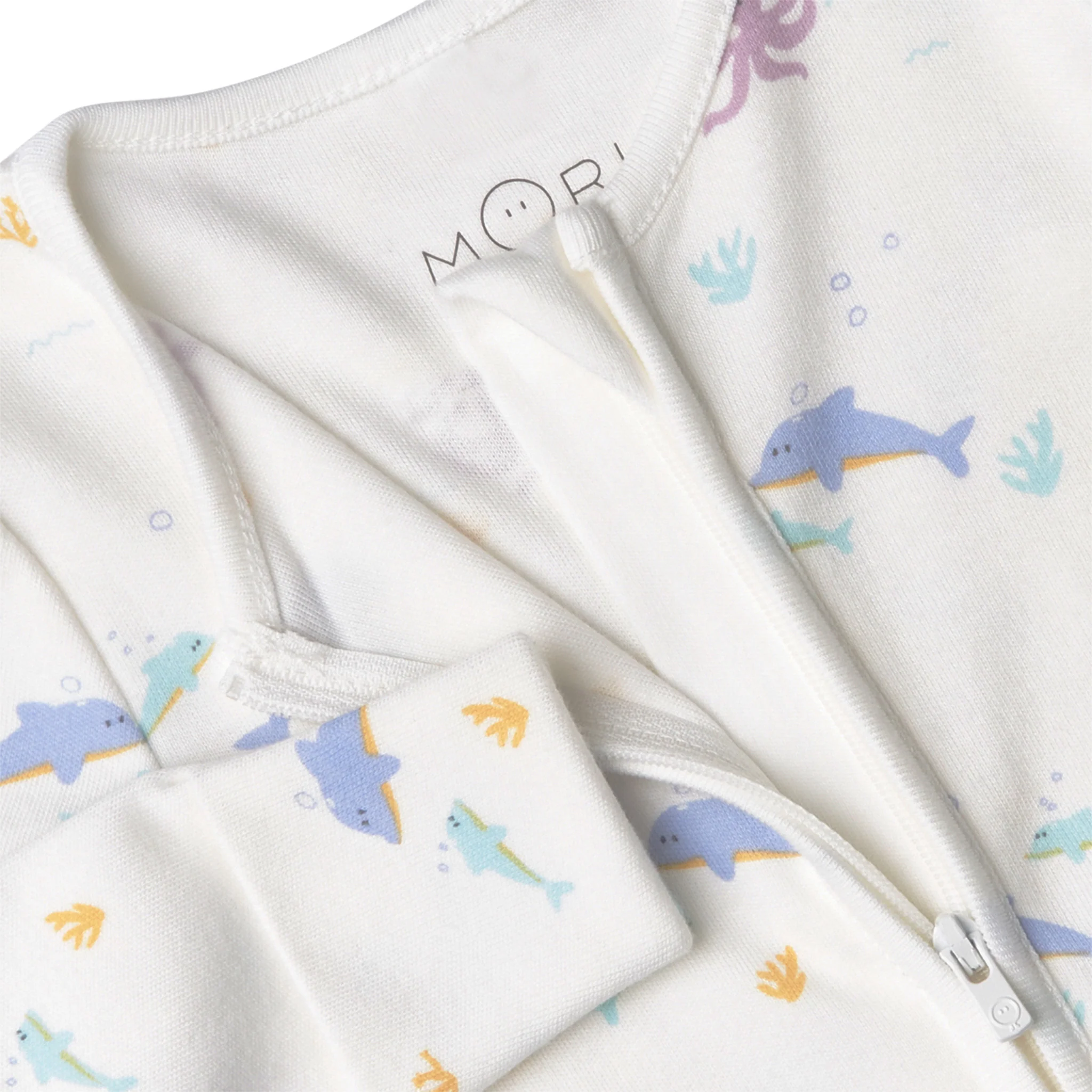 Dolphin Clever Zip Sleepsuit - Image 4