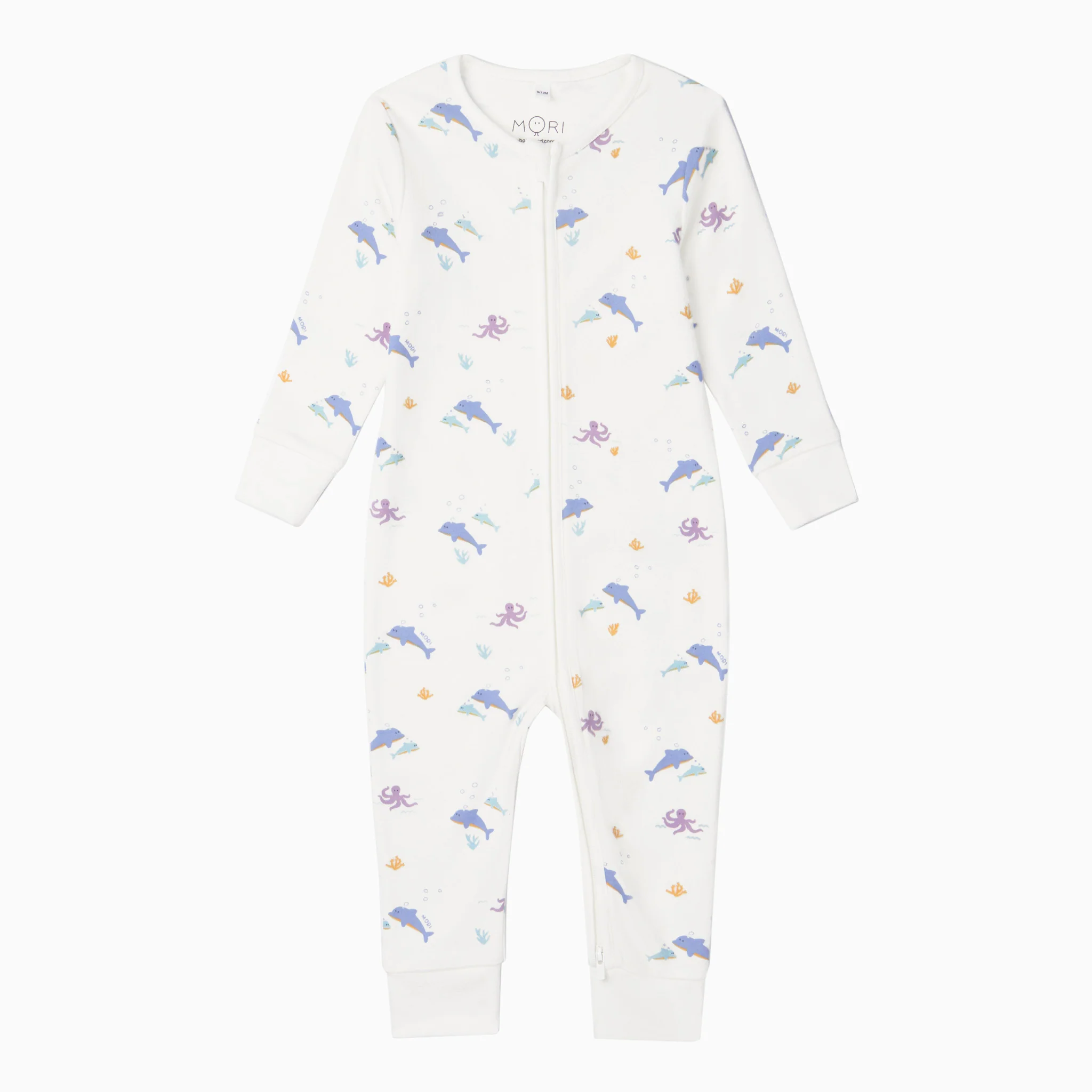 Dolphin Clever Zip Sleepsuit - Image 7