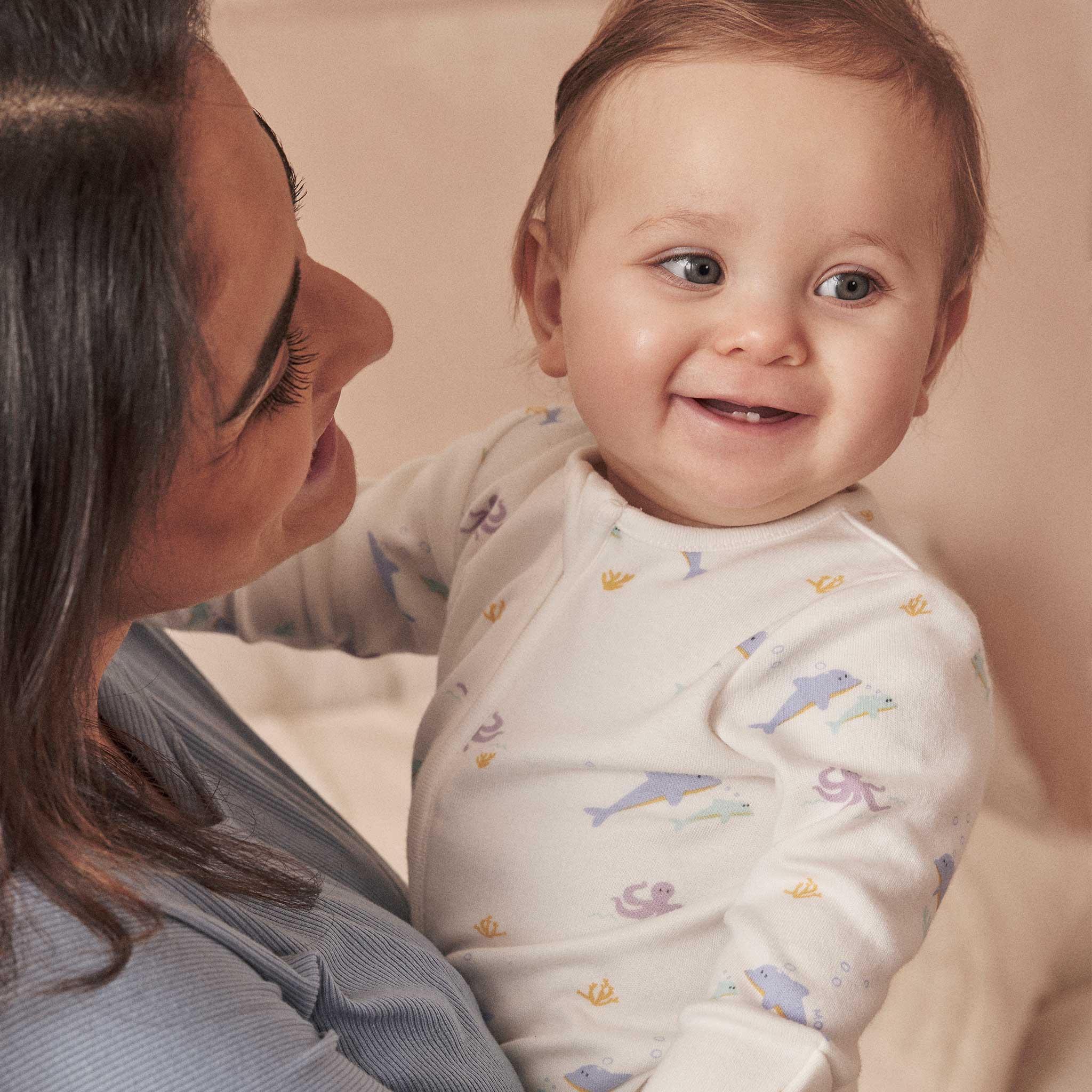 Dolphin Clever Zip Sleepsuit - Image 9