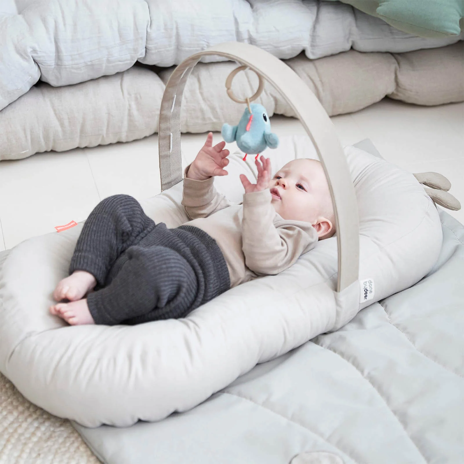 Done by Deer Cozy Lounger with Activity Arch - Image 5