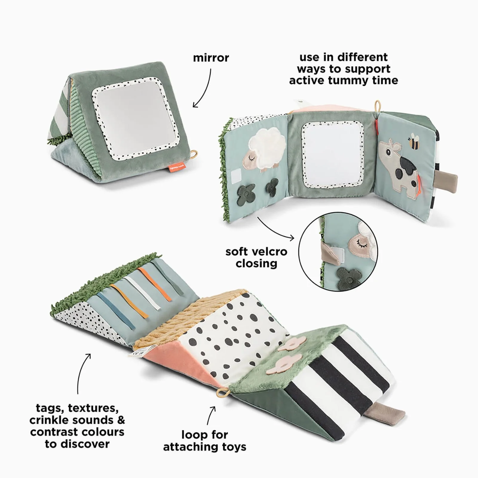 Done By Deer Fold Out Sensory Mirror - Image 3