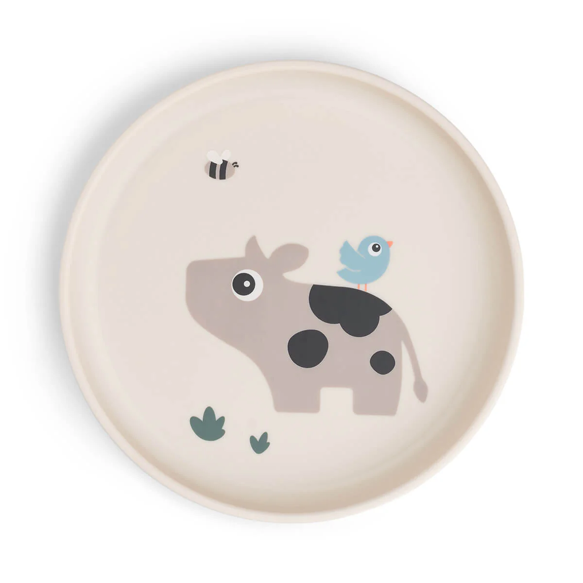 Done By Deer Foodie Plate - Tiny Farm Sand