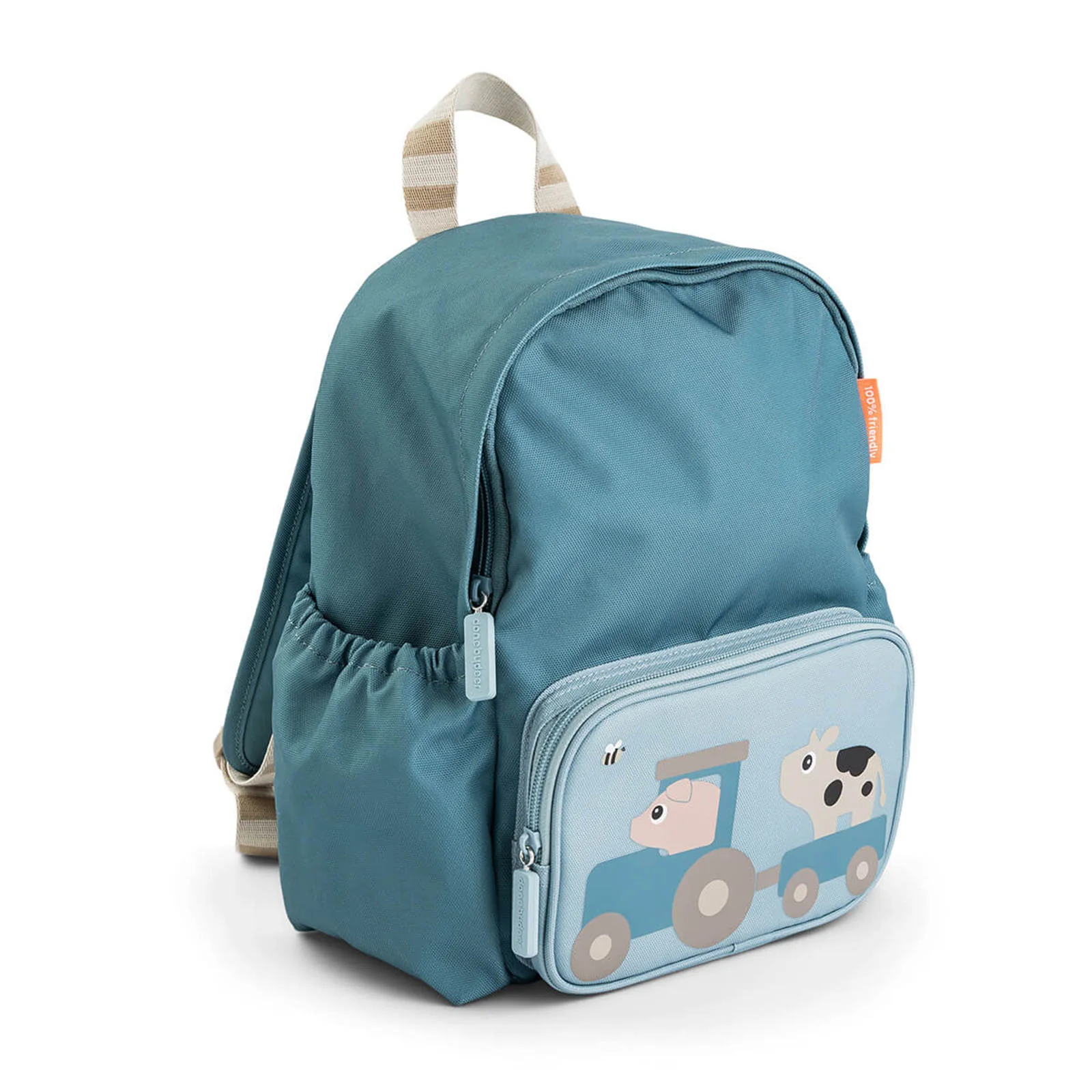 Done By Deer Kids Backpack Tiny Farm Blue 7.5l