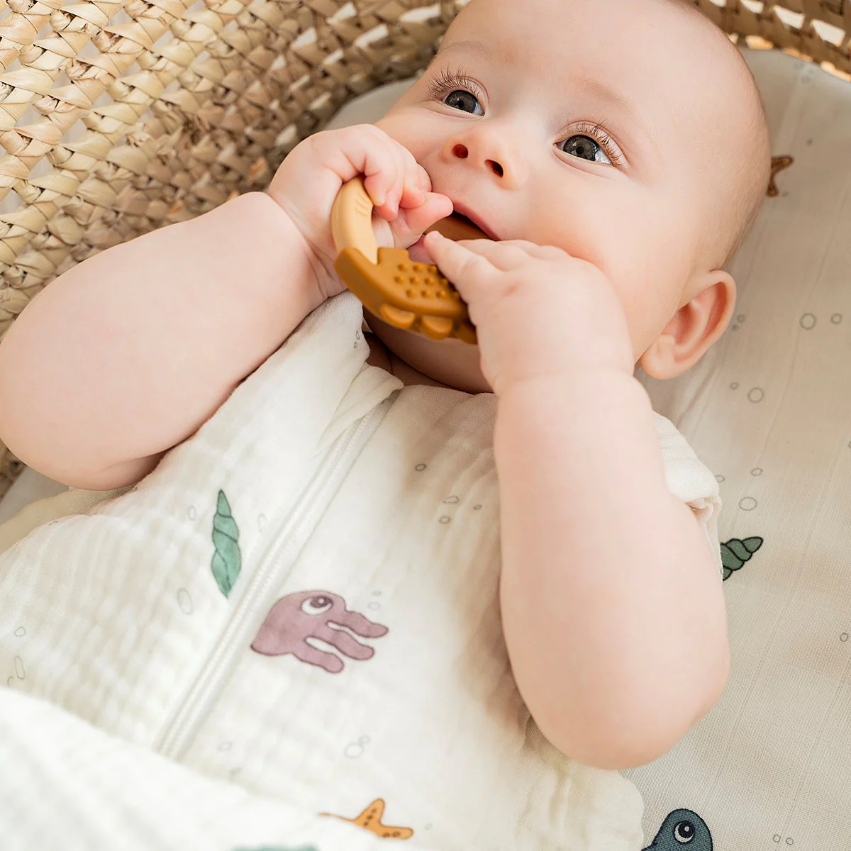 Done by Deer Silicone Deer Friends Teether 2 Pack - Image 5