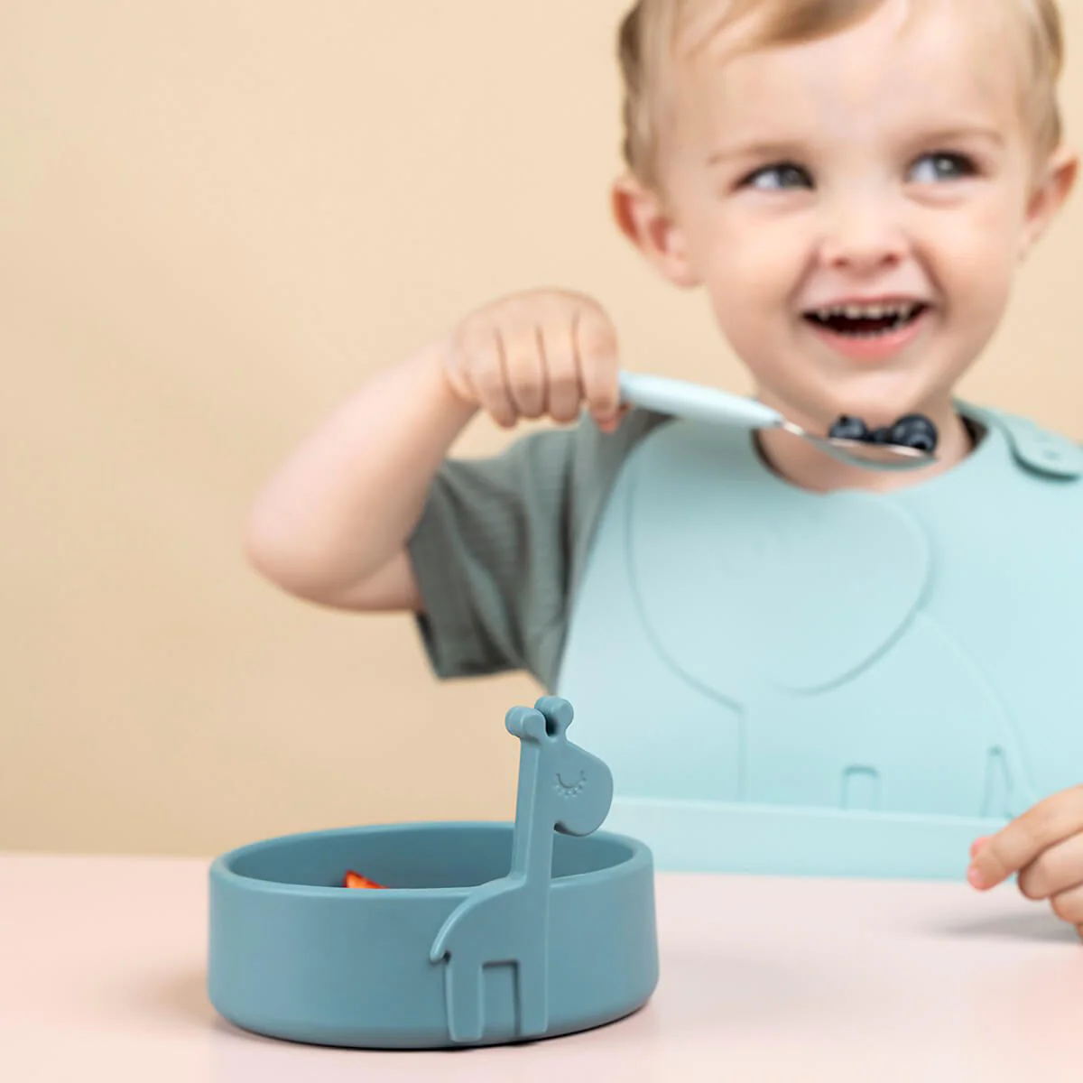 Done by Deer Friends Peekaboo Silicone Dinner Set - Image 2