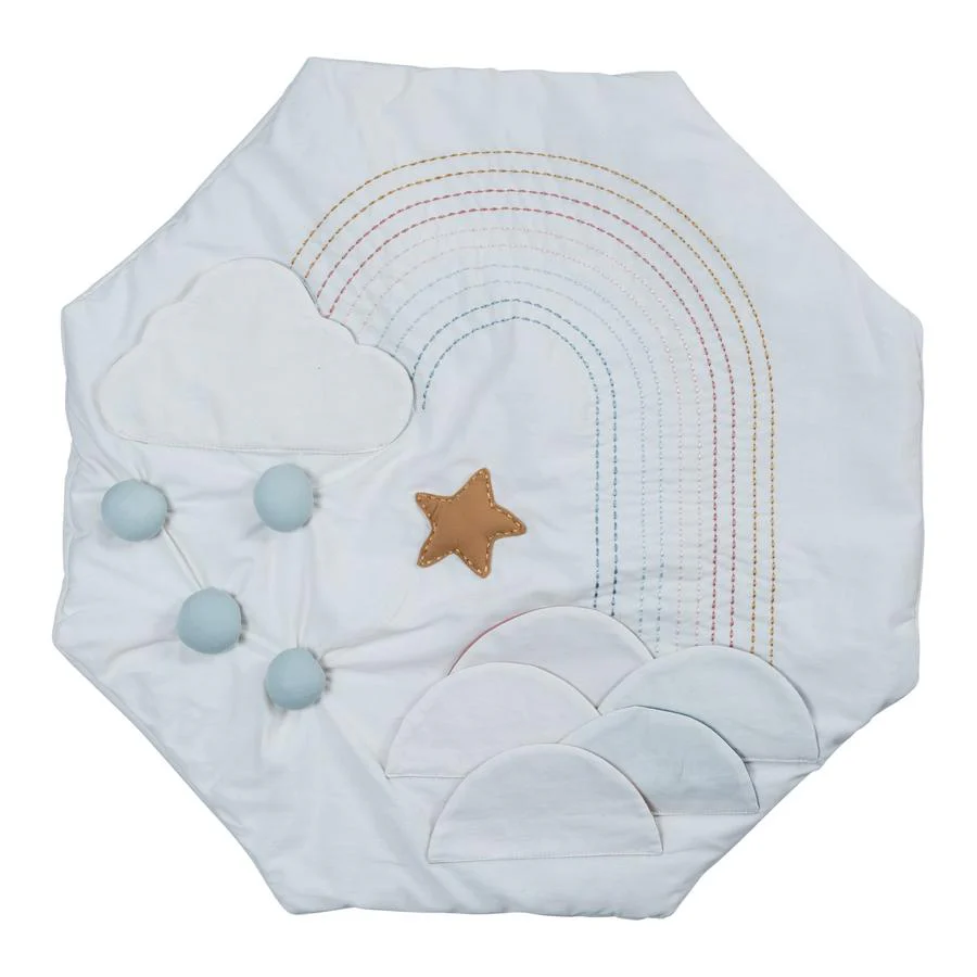 Fabelab Rainbow Travel Size Activity Blanket