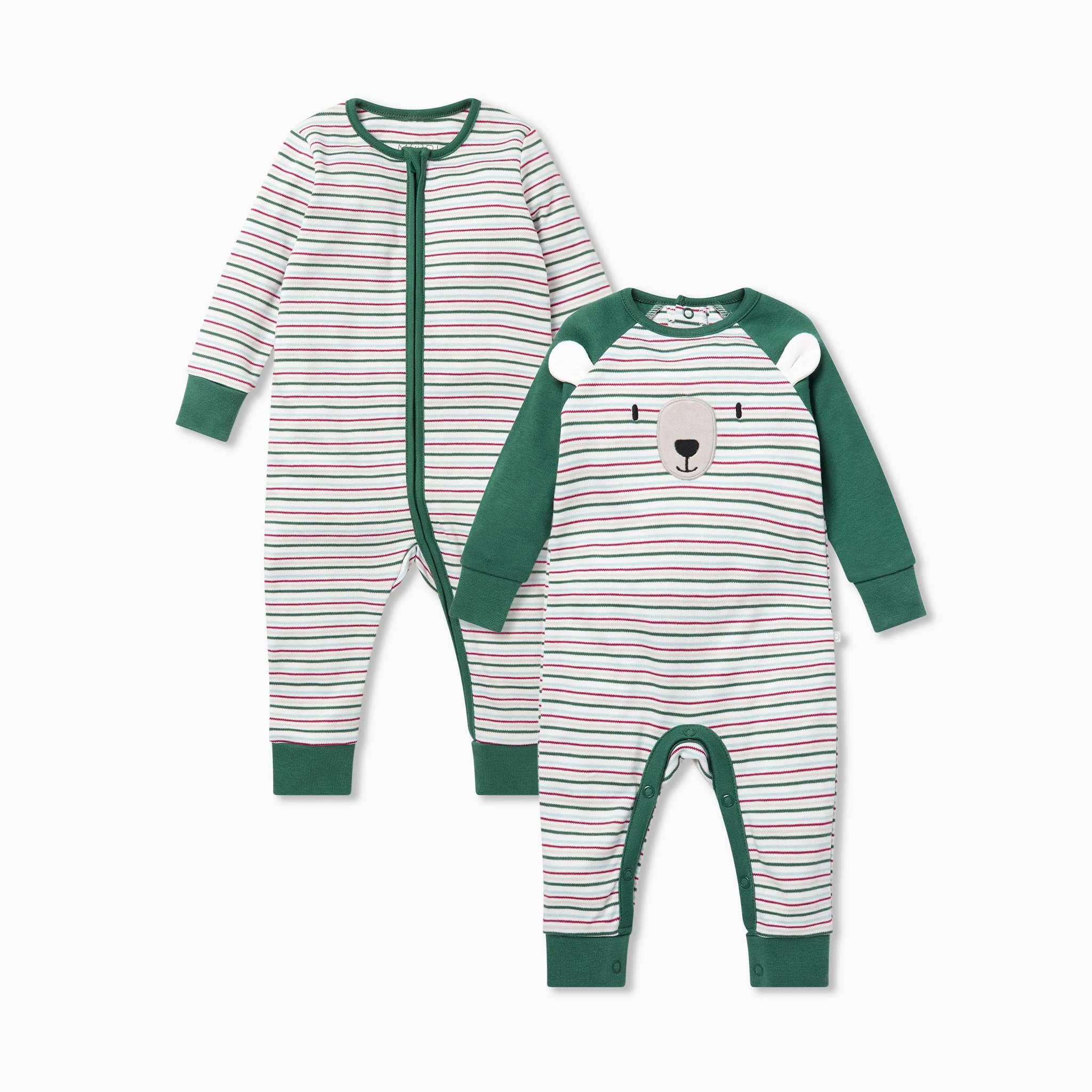 Festive Sleepsuit 2 Pack - Image 2