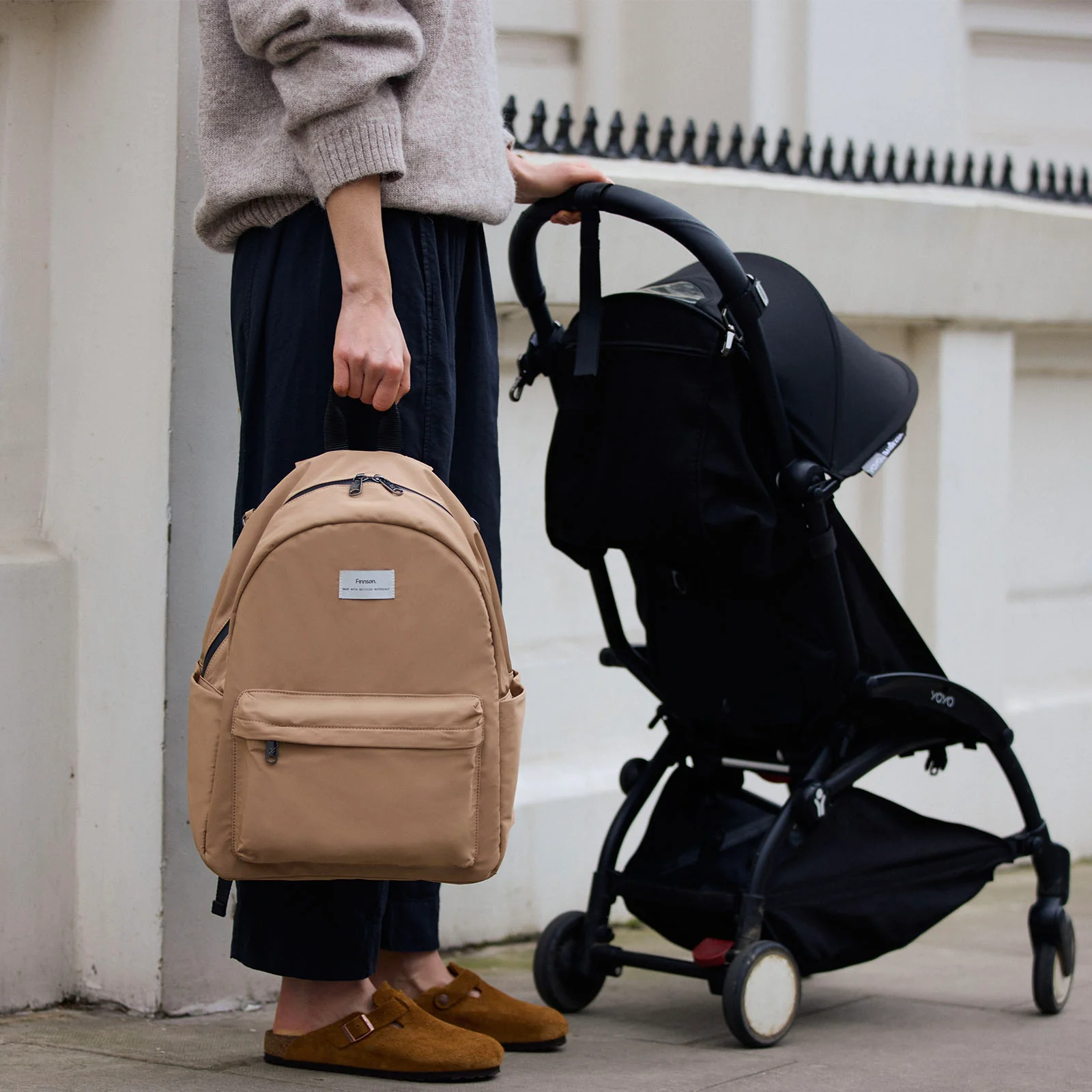 Finnson Ana Eco Changing Backpack with Changing Mat - Image 4