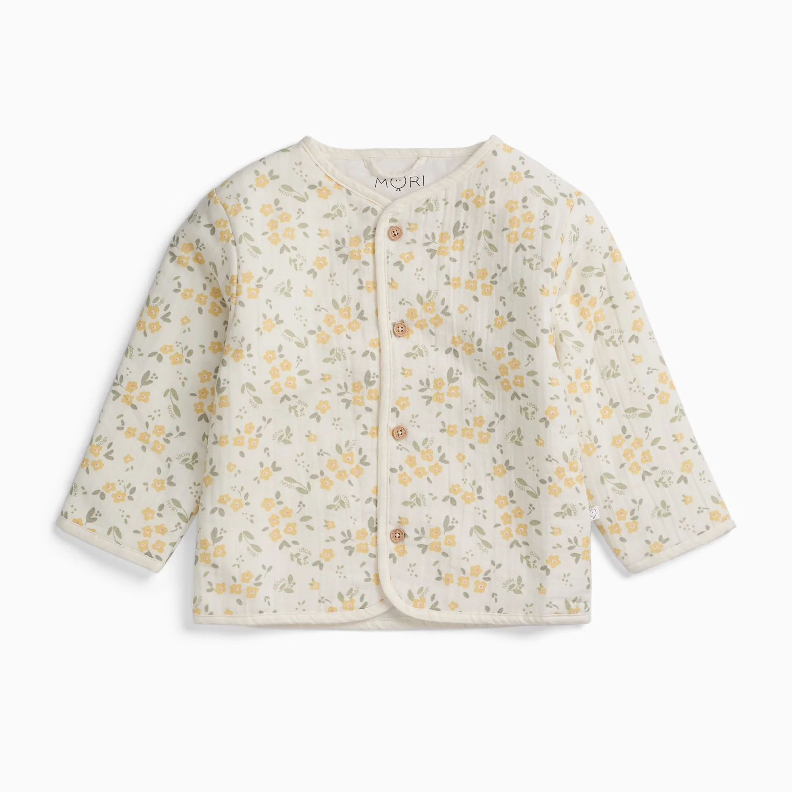 Floral Muslin Padded Jacket - Image 2