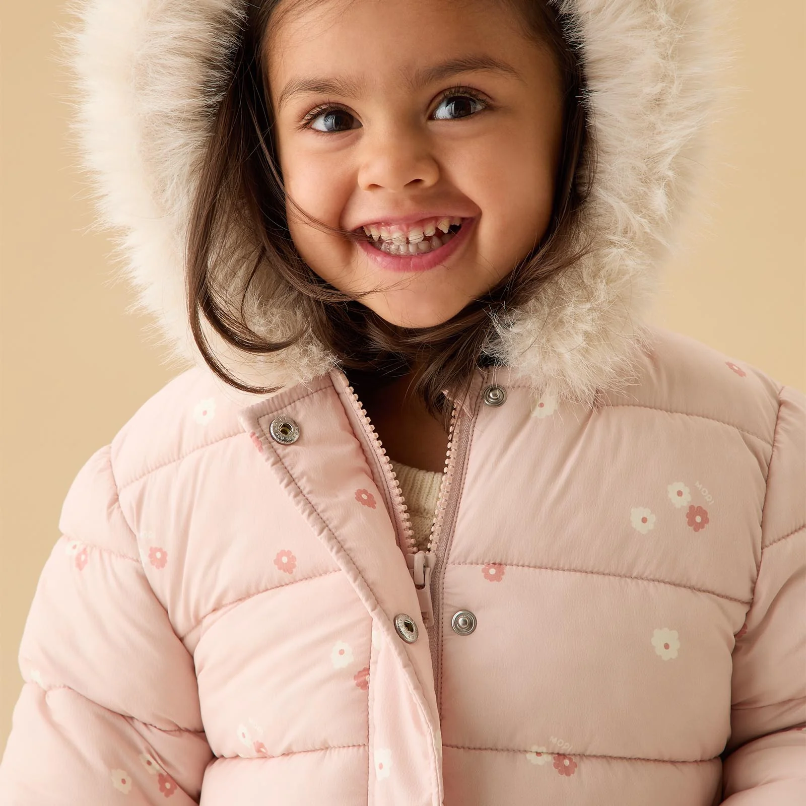 Floral Padded Coat
