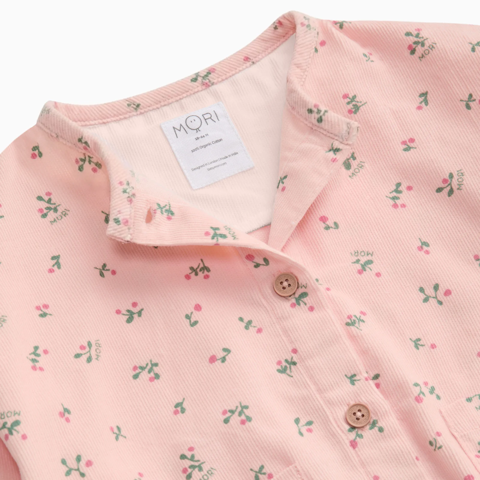 Floral Soft Corduroy Jacket - Image 5