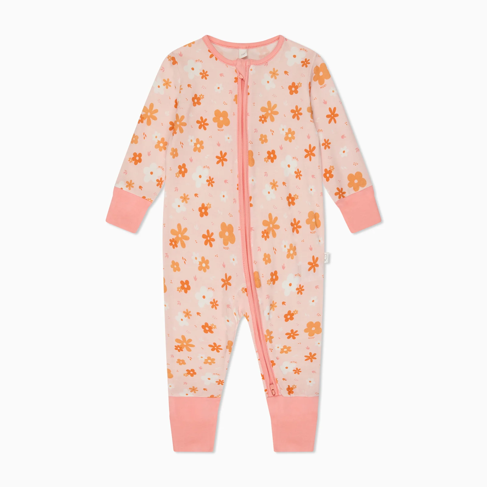 Flower Power Clever Zip Sleepsuit - Image 3