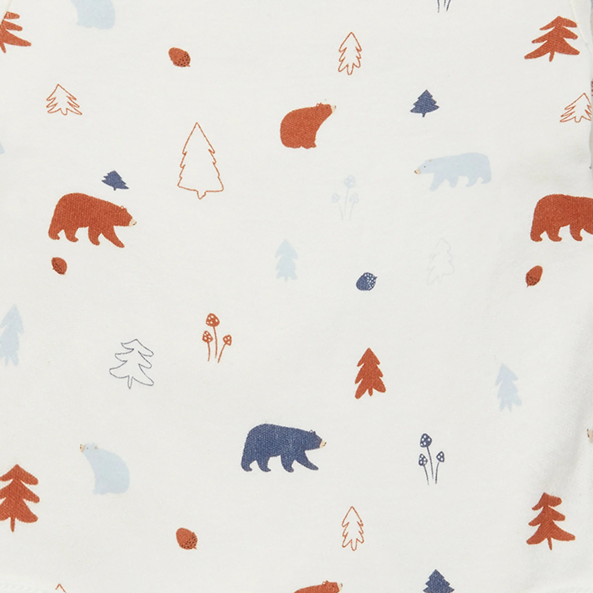 Forest Bear Long Sleeve Bodysuit 2 Pack - Image 2