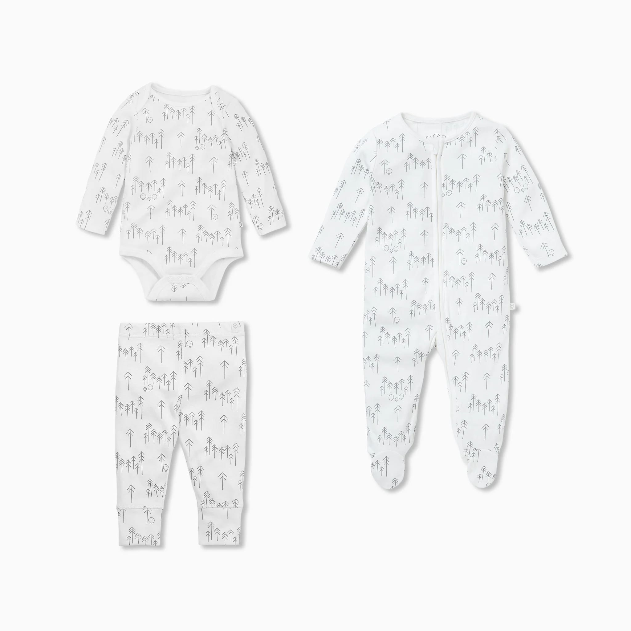 Forest Sleepsuit, Bodysuit & Leggings Set - Image 2